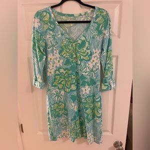 Lily Pulitzer 3/4 sleeve printed dress